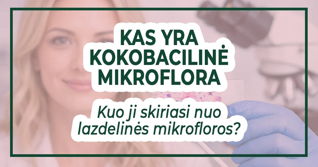Kokobacilinė mikroflora ir lazdelinė mikroflora